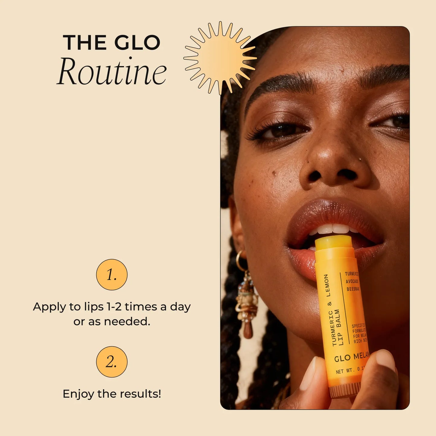Turmeric and Lemon Lip Balm (for Dark Lips)